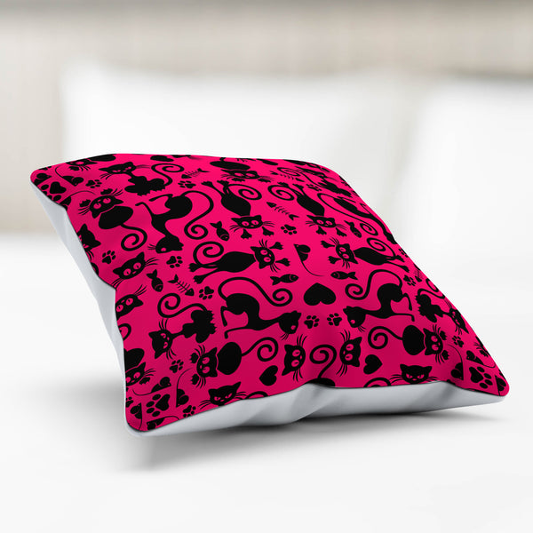 Cats Pink Pillowcase