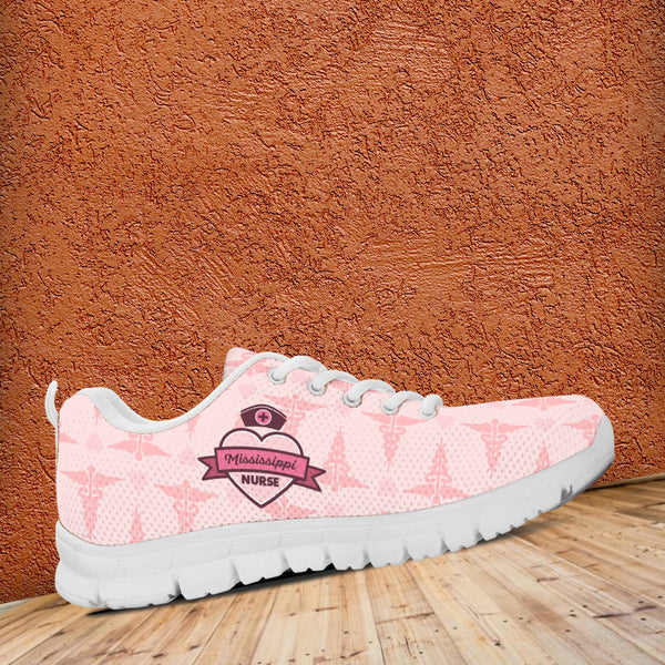 MS Nurse Pink Running Shoes