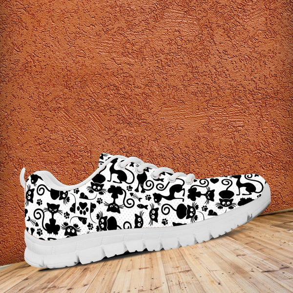 Cats White Running Shoes