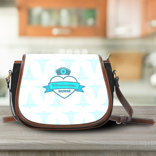 MS Nurse Blue Saddle Bag