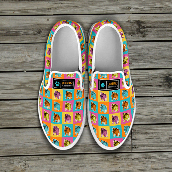 Bulldog Slip Ons